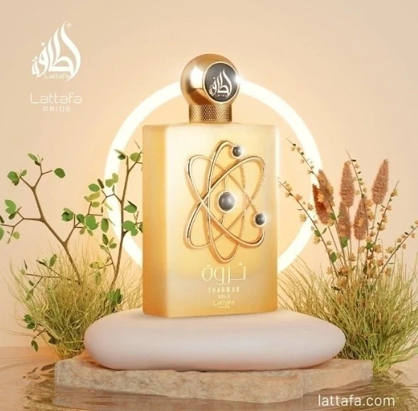 Perfume Lattafa Tharwah Gold Eau De Parfum Feminino 100Ml