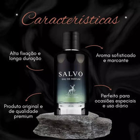 Perfume Árabe Salvo Intense Maison Alhambra Masculino 100ml Eau de Parfum Original